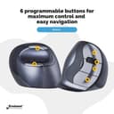 Evoluent VerticalMouse D Wireless Ergonomic Mouse - Black thumbnail 5