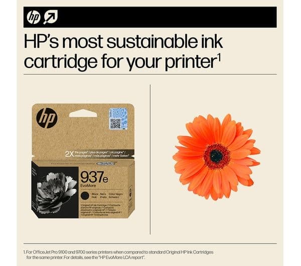 HP 937e EvoMore Black Ink Cartridge - Image 2