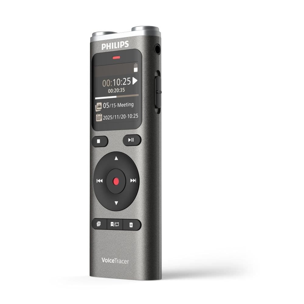 Philips DVT2075 VoiceTracer Audio Recorder - Image 1