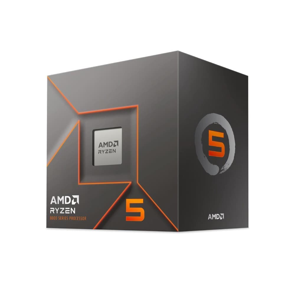 AMD Ryzen 5 8400F Zen 4 AM5 6-Core 12-Thread Processor 4.2 GHz Base / 4.7 GHz Boost 16 MB L3 No Integrated Graphics with Wraith Stealth Cooler - Image 3