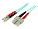 StarTech Fiber Optic Patch Cable 2m Aqua thumbnail 1