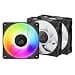 ARCTIC P12 Pro A-RGB LN - 3 Pack - Low-Noise Premium Fan, 120 mm PWM Fan with Y-Cable Splitter, 450-2000 rpm, 0 rpm <5% PWM, 5V Digital RGB, Fluid Dynamic Bearing, 4-Pin - Black thumbnail 3