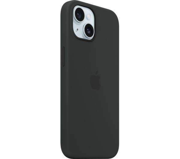 Apple iPhone 15 Silicone Case with MagSafe Black - Image 2