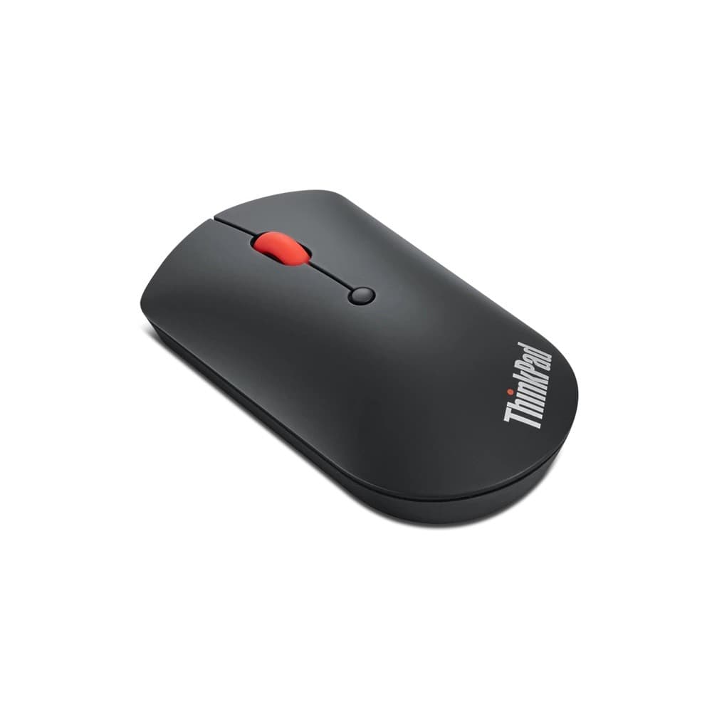 Lenovo ThinkPad Bluetooth Silent Mouse 4Y50X88822 3 Buttons Wheel Scrolling Ambidextrous Optical Bluetooth Wireless Mouse - Black - Image 2