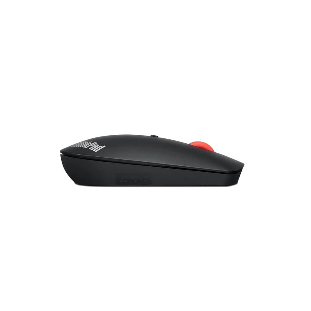 Lenovo ThinkPad Bluetooth Silent Mouse 4Y50X88822 3 Buttons Wheel Scrolling Ambidextrous Optical Bluetooth Wireless Mouse - Black - Image 3