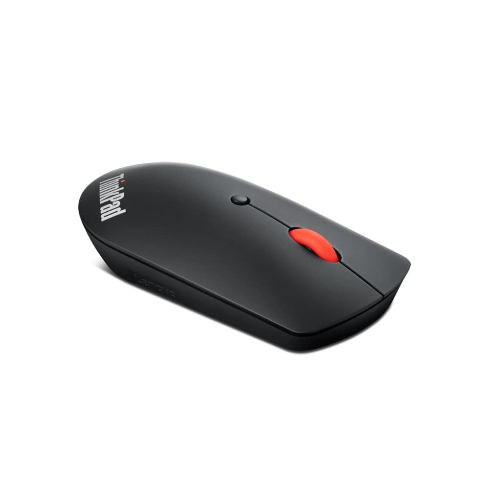 Lenovo ThinkPad Bluetooth Silent Mouse 4Y50X88822 3 Buttons Wheel Scrolling Ambidextrous Optical Bluetooth Wireless Mouse - Black - Image 4