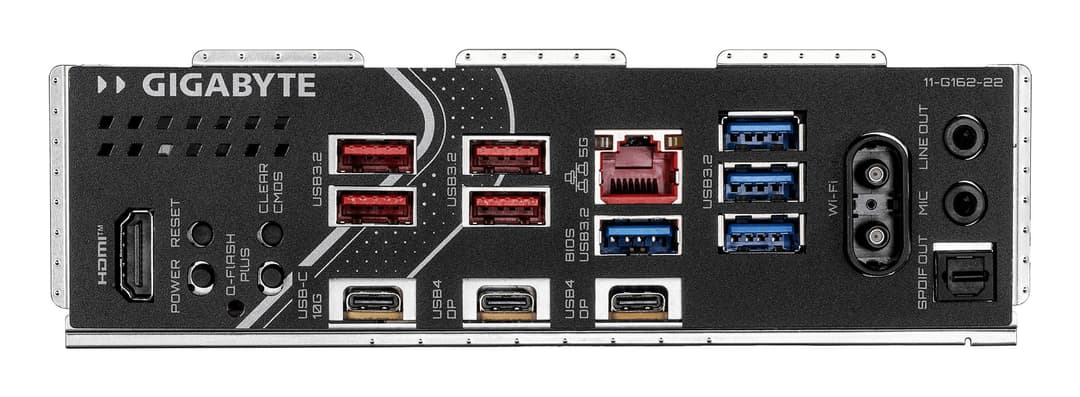 GIGABYTE X870E EAGLE X3D WIFI7 AM5 ATX Motherboard - Supports AMD Ryzen 9000 CPUs, 14+2+2 Phases Digital VRM, DDR5 up to 9000MHz (OC), 1x PCIe 5.0 + 3x PCIe 4.0, Wi-Fi 7, 5GbE LAN, USB4 - Image 4