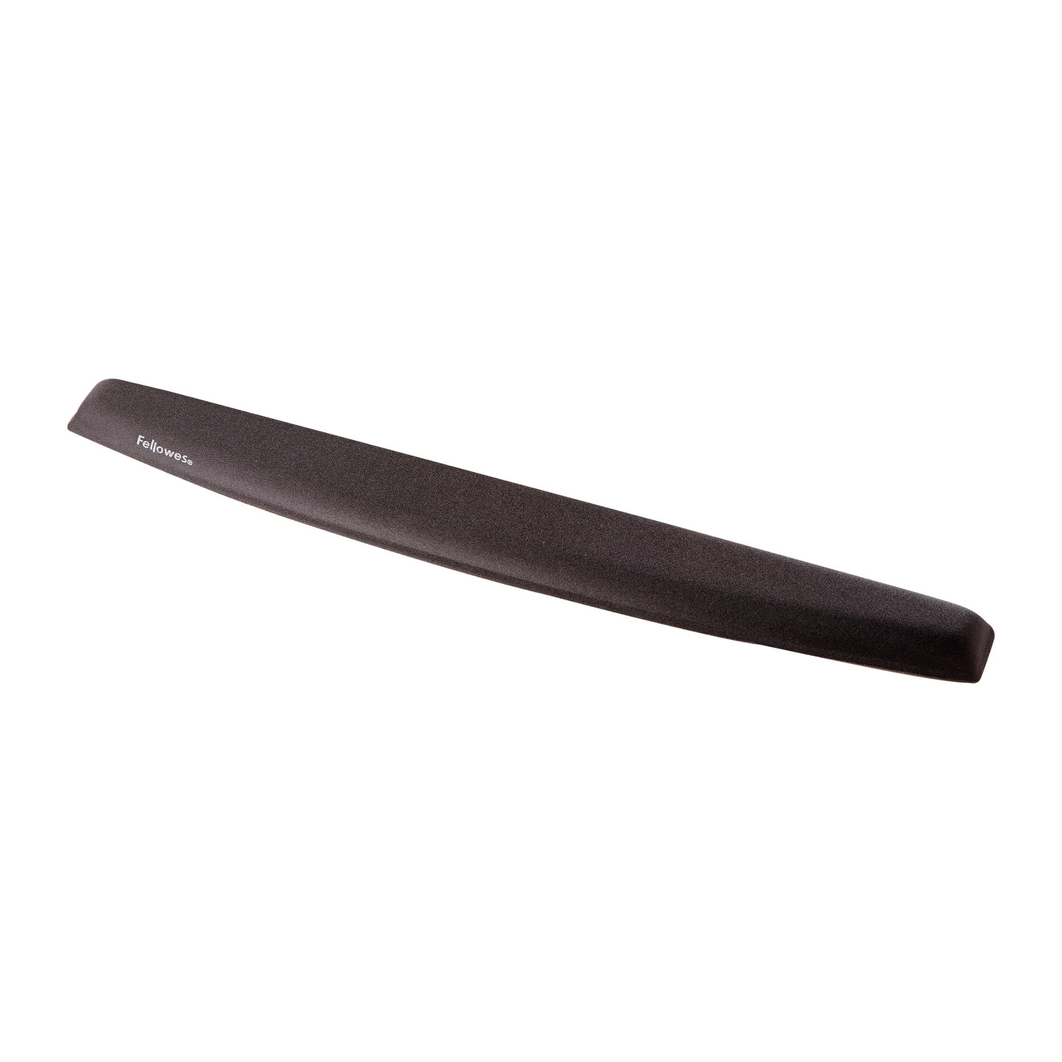 Fellowes Memory Foam Keyboard Wrist Rest - Black
