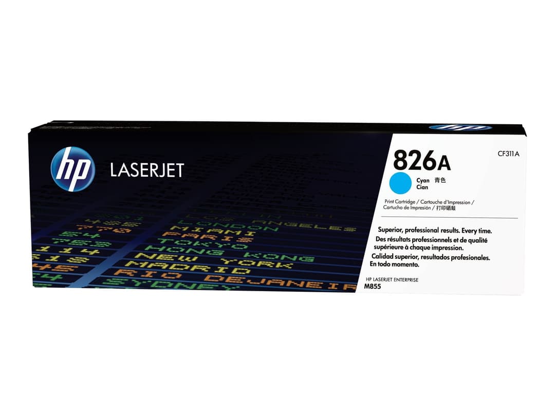 HP 826A Original LaserJet Toner Cartridge - Cyan - Image 1
