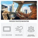 Garmin dēzl LGV1020 10.1" Truck Sat Nav GPS Black thumbnail 2