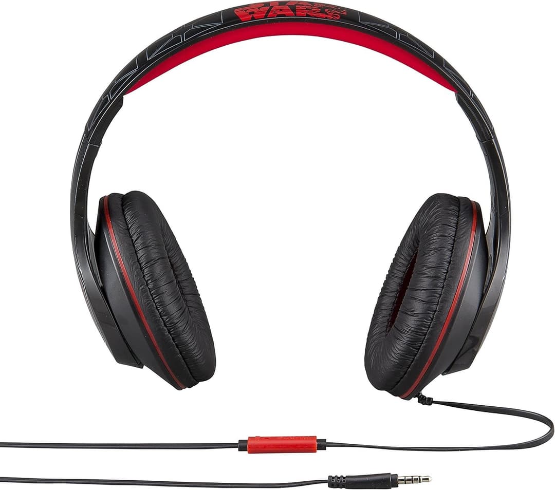 iHome Star Wars Episode VII Over-Ear Wired Headphones with Microphone - Black - Image 2
