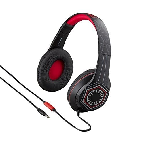iHome Star Wars Episode VII Over-Ear Wired Headphones with Microphone - Black - Image 4