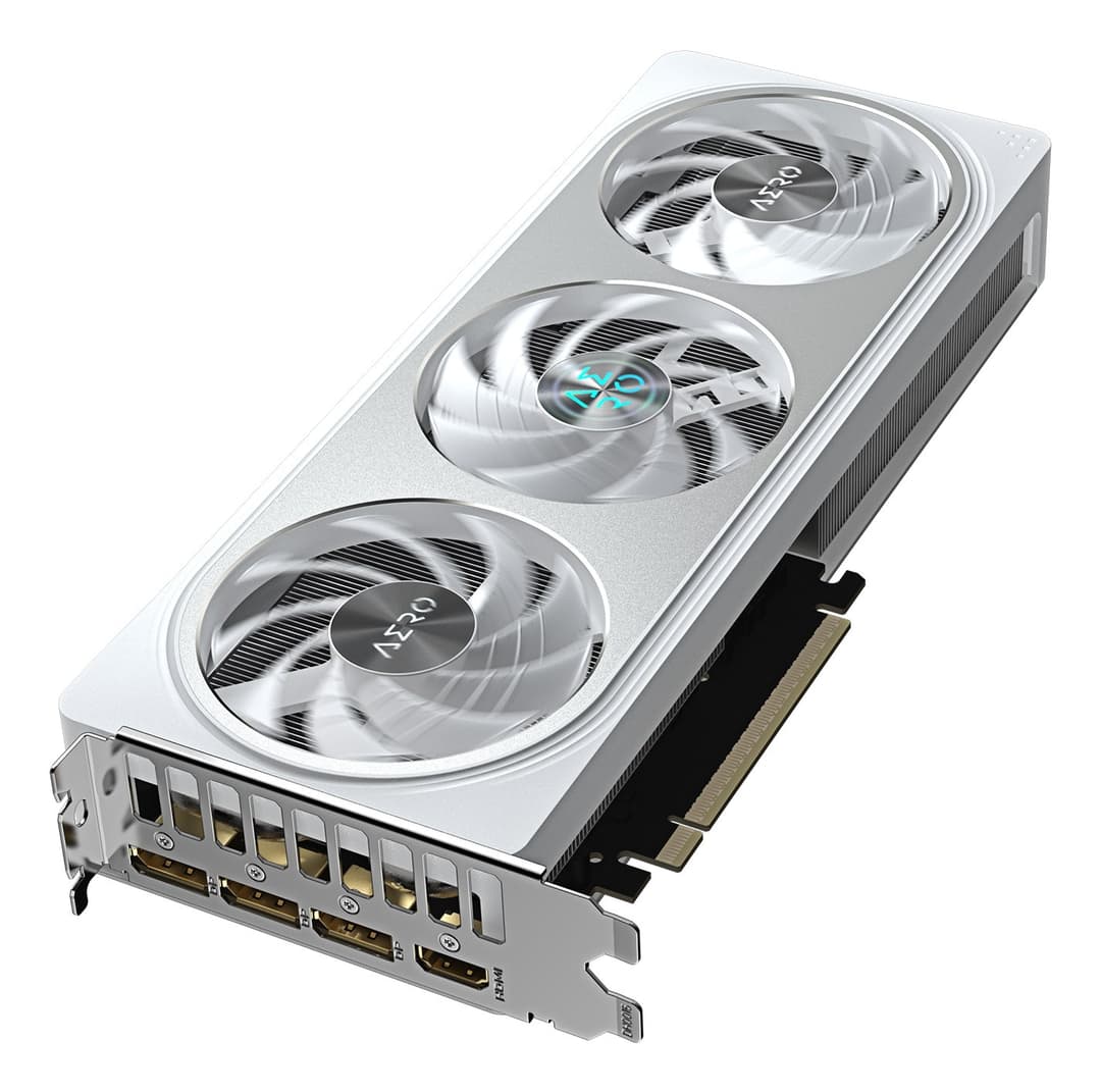 GIGABYTE GeForce RTX 5060 Ti AERO OC 8G Graphics Card - 8GB GDDR7, 128bit, PCI-E 5.0, 2647MHz Core Clock, 3 x DisplayPort, 1 x HDMI, GV-N506TAERO OC-8GD - Image 4