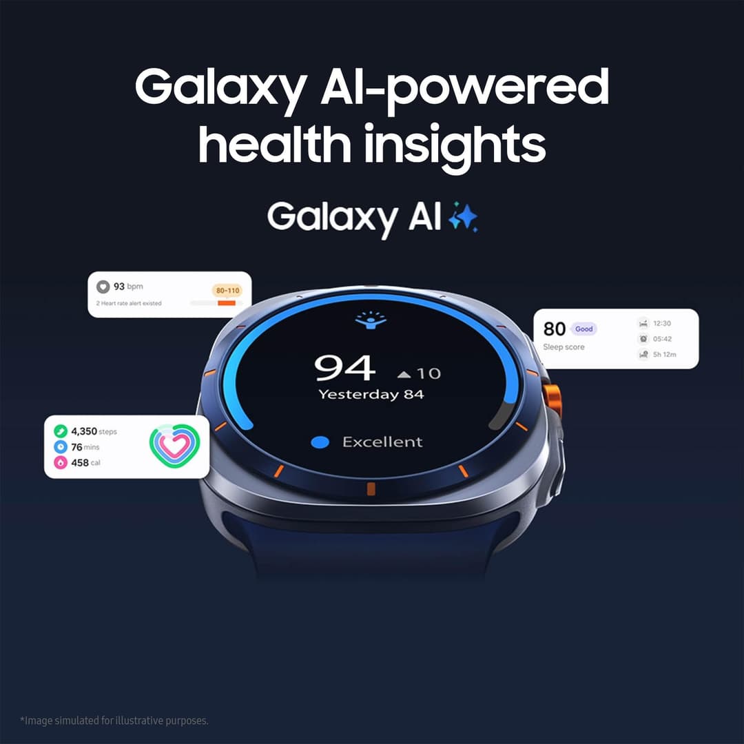 Samsung Galaxy Watch Ultra SM-L705FZS2EUA AI Smart Watch - Titanium Grey - Image 4