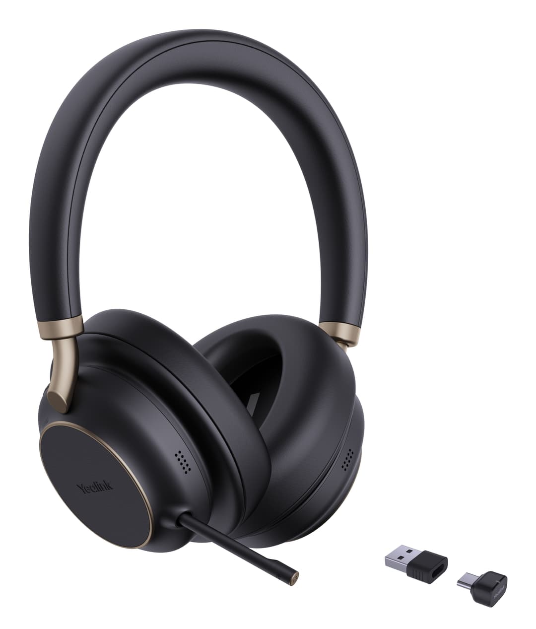 Yealink BH76 Plus UC Black USB-C/A Headset - Image 2