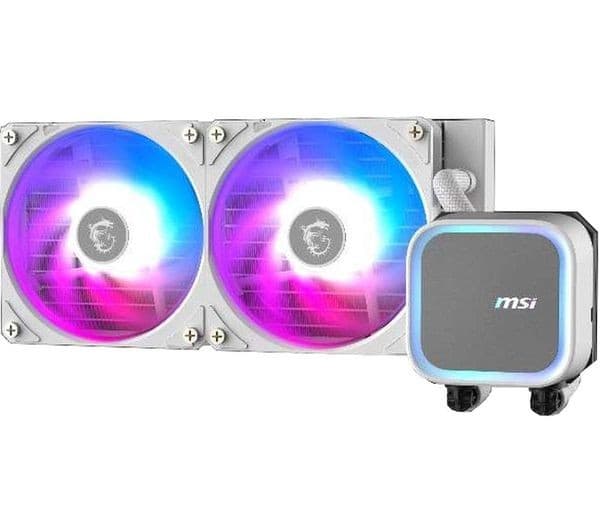 MSI MAG CORELIQUID A13 240mm Liquid CPU Cooler - White - Image 1