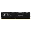 Kingston FURY Beast DDR5 5600MT/s CL40 Desktop Memory - Black 8GB (1 x 8GB) KF556C40BB-8 thumbnail 2