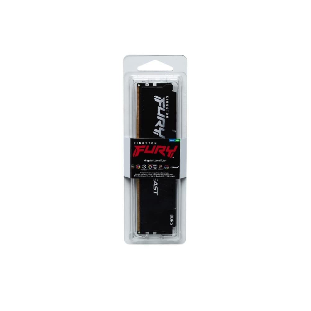Kingston FURY Beast DDR5 5600MT/s CL40 Desktop Memory - Black 8GB (1 x 8GB) KF556C40BB-8 - Image 5