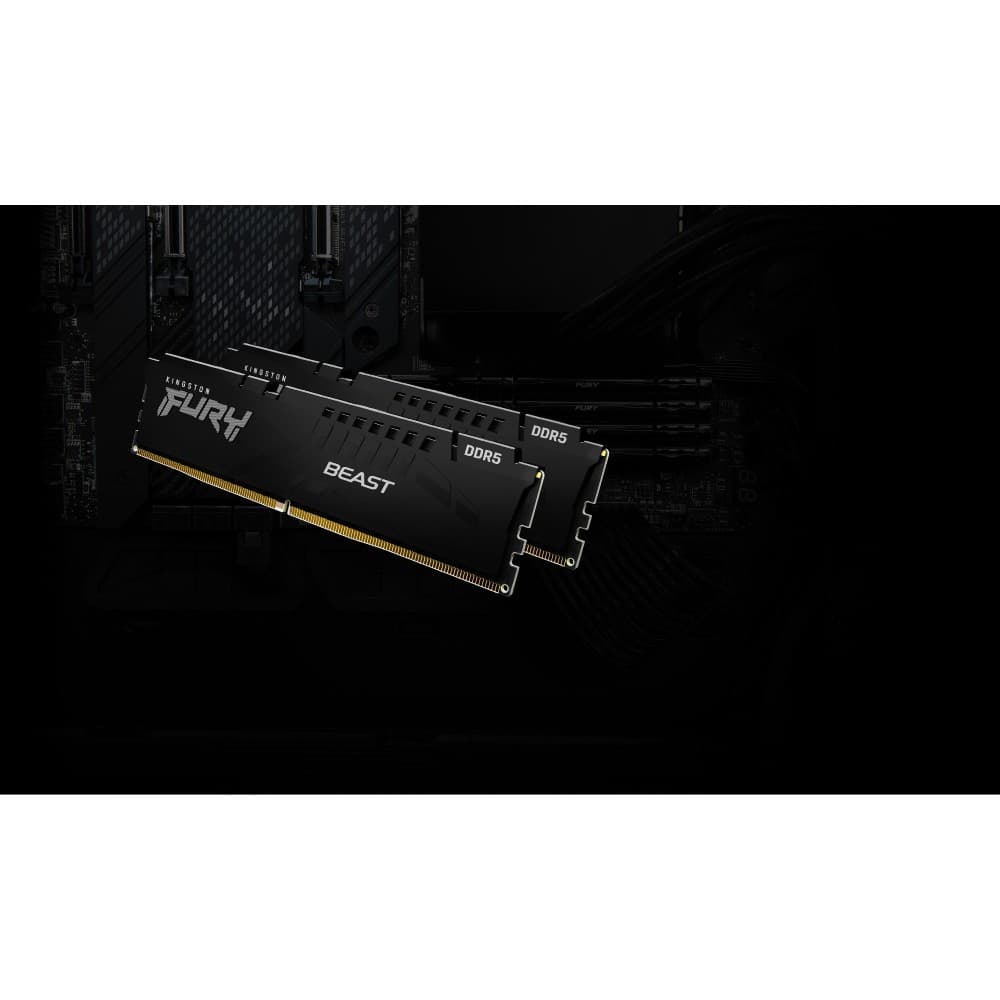 Kingston FURY Beast DDR5 5600MT/s CL40 Desktop Memory - Black 8GB (1 x 8GB) KF556C40BB-8 - Image 8