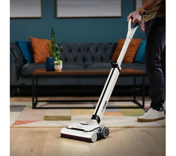 GTECH AirRAM 3 Plus Dual Edge-Clean Cordless Vacuum Cleaner - White & Black - Image 3