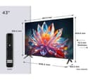 TCL 43" T6C QLED 4K thumbnail 3