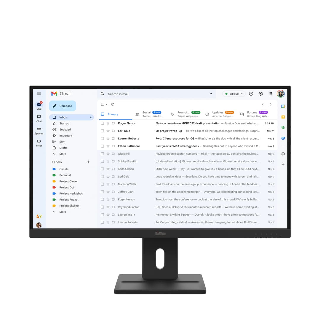 Lenovo ThinkVision E27-40 Monitor - Image 1