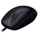 Logitech M100 Wired Mouse - Black thumbnail 1