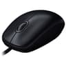 Logitech M100 Wired Mouse - Black