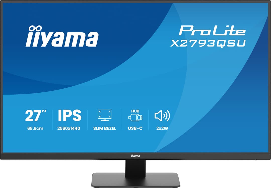 iiyama ProLite X2793QSU-B1 computer monitor 68.6 cm (27") 2560 x 1440 pixels Quad HD LED Black - Image 3