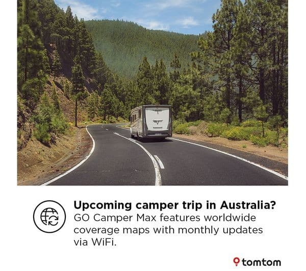 TOMTOM GO Camper Max 2nd Generation 7" Sat Nav - Worldwide Maps - Image 8