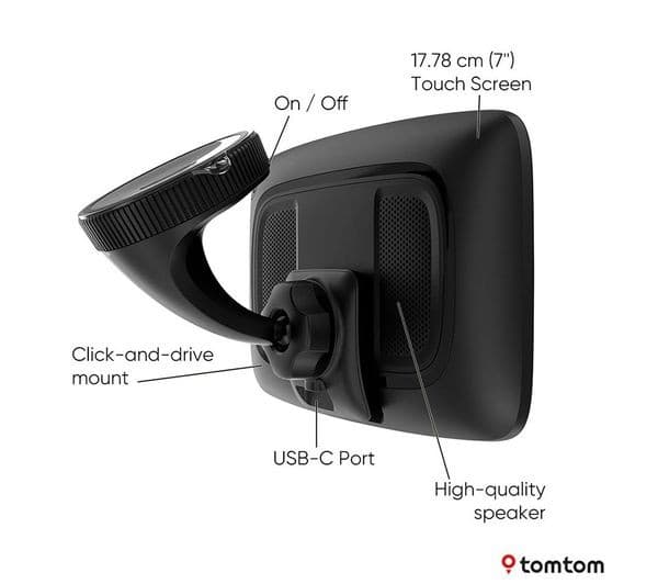 TOMTOM GO Camper Max 2nd Generation 7" Sat Nav - Worldwide Maps - Image 10