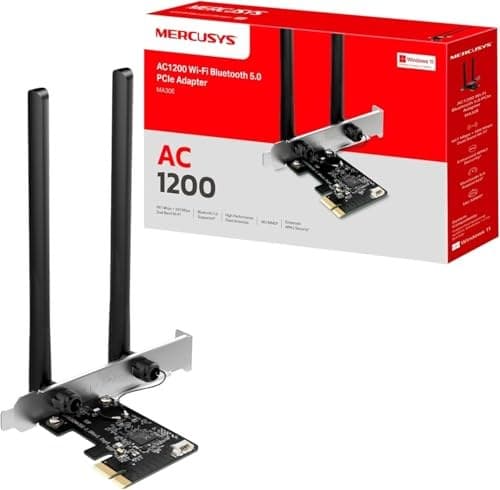 Mercusys MA30E AC1200 WiFi 5 WiFi Card PCIe WiFi Card