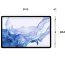 Samsung Galaxy Tab S8 11" Tablet Wi-Fi 256GB - Silver thumbnail 3