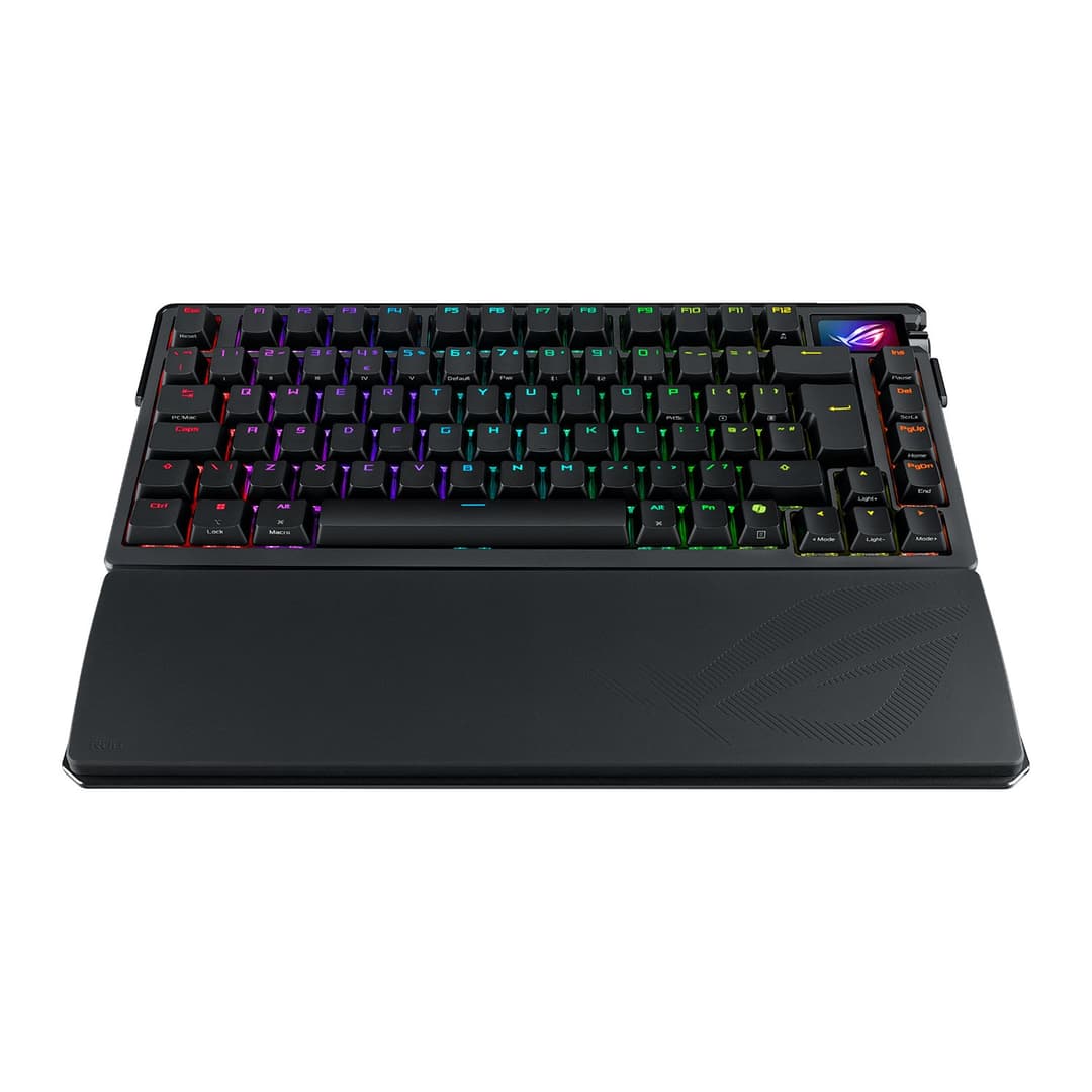 ASUS ROG Azoth Extreme 75% Compact Mechanical RGB Wireless Gaming Keyboard - ROG NX Snow Switches, UK Layout - Image 2