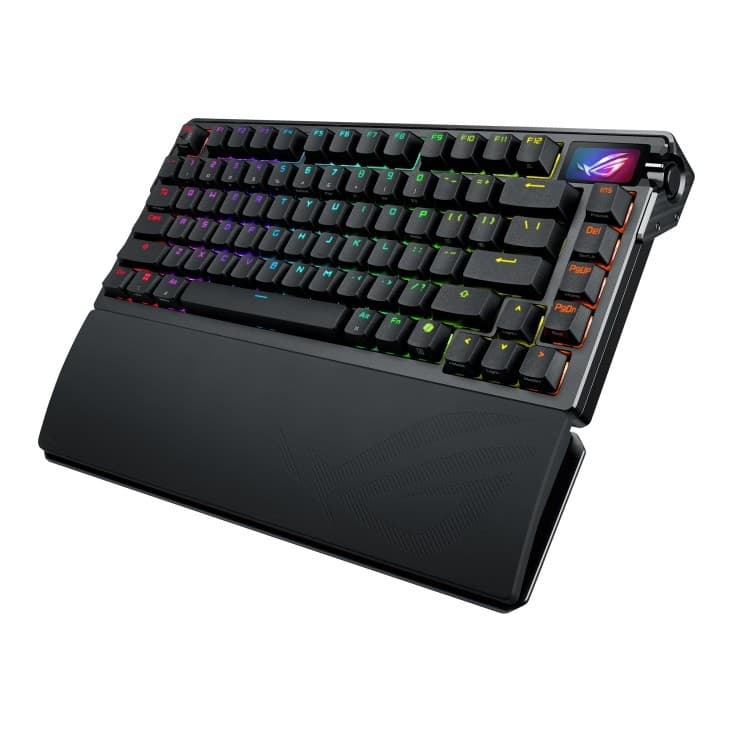 ASUS ROG Azoth Extreme 75% Compact Mechanical RGB Wireless Gaming Keyboard - ROG NX Snow Switches, UK Layout - Image 9