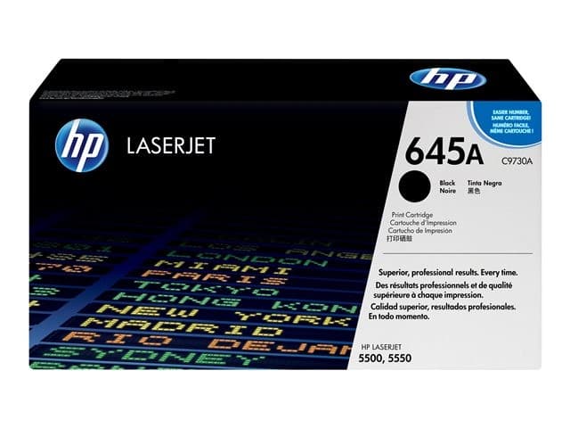 HP 645A C9730A Original LaserJet Toner Cartridge - Black - Image 4