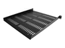 StarTech.com 1U Vented Server Rack Cabinet Shelf, 20in Deep Fixed Cantilever Tray, Rackmount Shelf for 19" AV/Data/Network Equipment Enclosure w/ Cage Nuts & Screws, 55lbs Weight Capacity - 1U Network Rack Shelf - rack shelf - 1U thumbnail 3