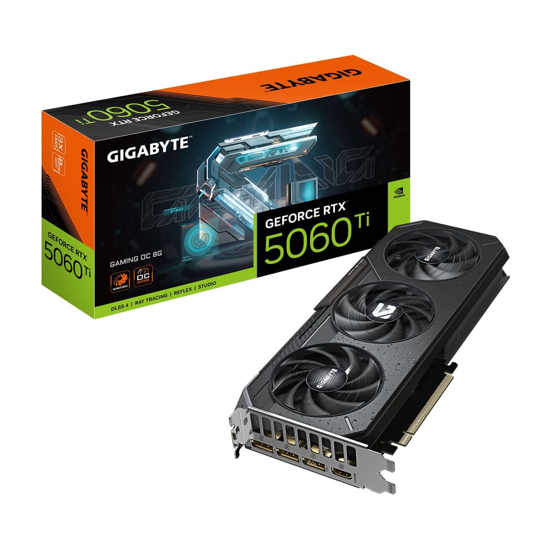 GIGABYTE GeForce RTX 5060 Ti GAMING OC 8G Graphics Card - Image 1