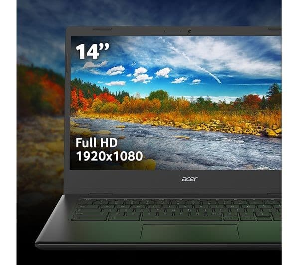 Acer 314 14" Chromebook Intel Celeron 128GB Black - Image 3