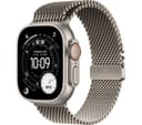 Apple Watch Ultra 3 GPS + Cellular 49mm Natural Titanium Case with Natural Titanium Milanese Loop - Large thumbnail 1