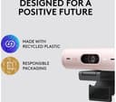 Logitech Brio 500 Webcam Rose thumbnail 5