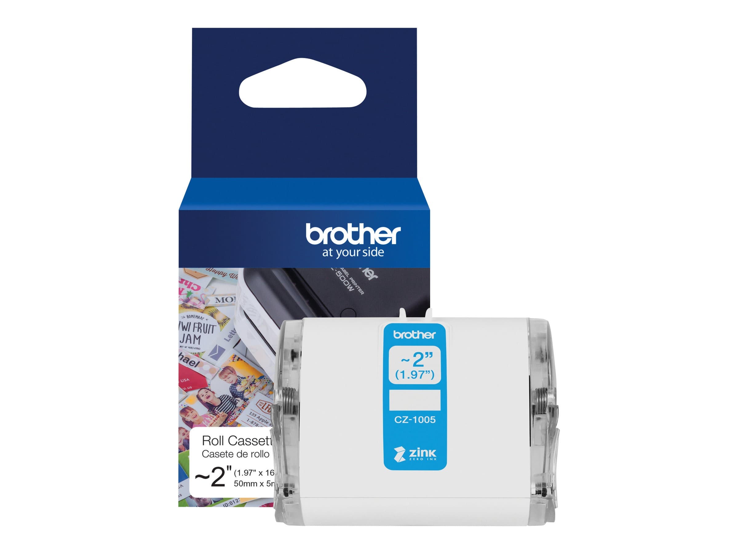 Brother CZ-1005 - continuous labels - 1 roll(s) - Roll (5 cm x 5 m)