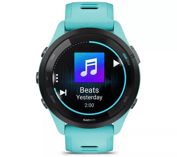 GARMIN Forerunner 265 Sports Watch - Aqua, 46 mm - Image 7
