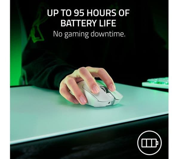 Razer Viper V3 Pro Wireless Gaming Mouse - White - Image 7