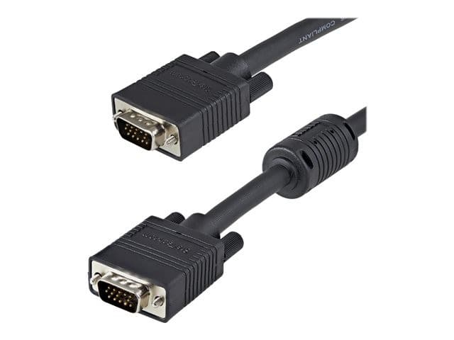 StarTech MXTMMHQ15M Coax High Resolution VGA Monitor Cable HD15 M/M 15m - Black - Image 3