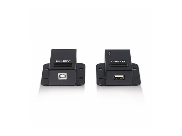 Lindy 42680 50m USB 2.0 Cat.5 Extender with Power over Cable, Transmitter & Receiver Units - Image 2