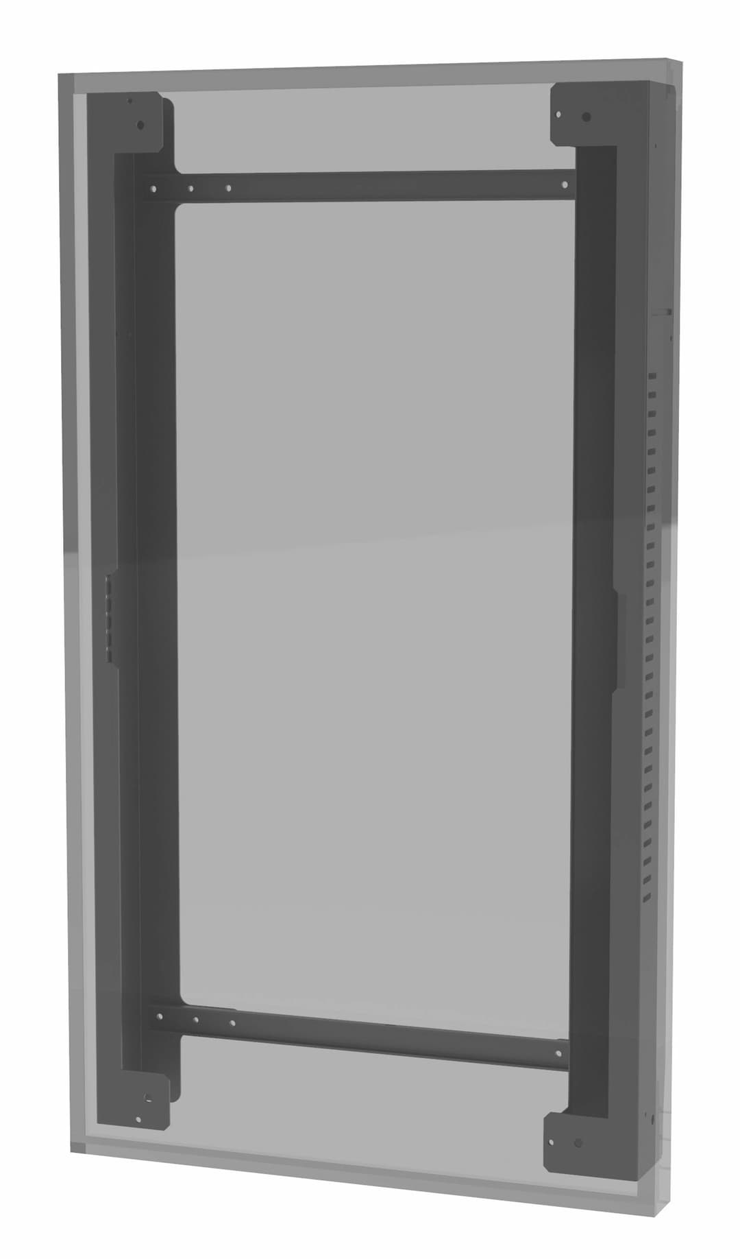 Peerless EWP-49XE4F signage display mount 124.5 cm (49") Black - Image 1