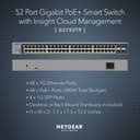 NETGEAR GS752TP 52-Port PoE Gigabit Ethernet Smart Switch - Black thumbnail 2