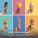 Ninja CREAMi Scoop & Swirl 13-in-1 Ice Cream and Soft Serve Maker - Mocha thumbnail 6