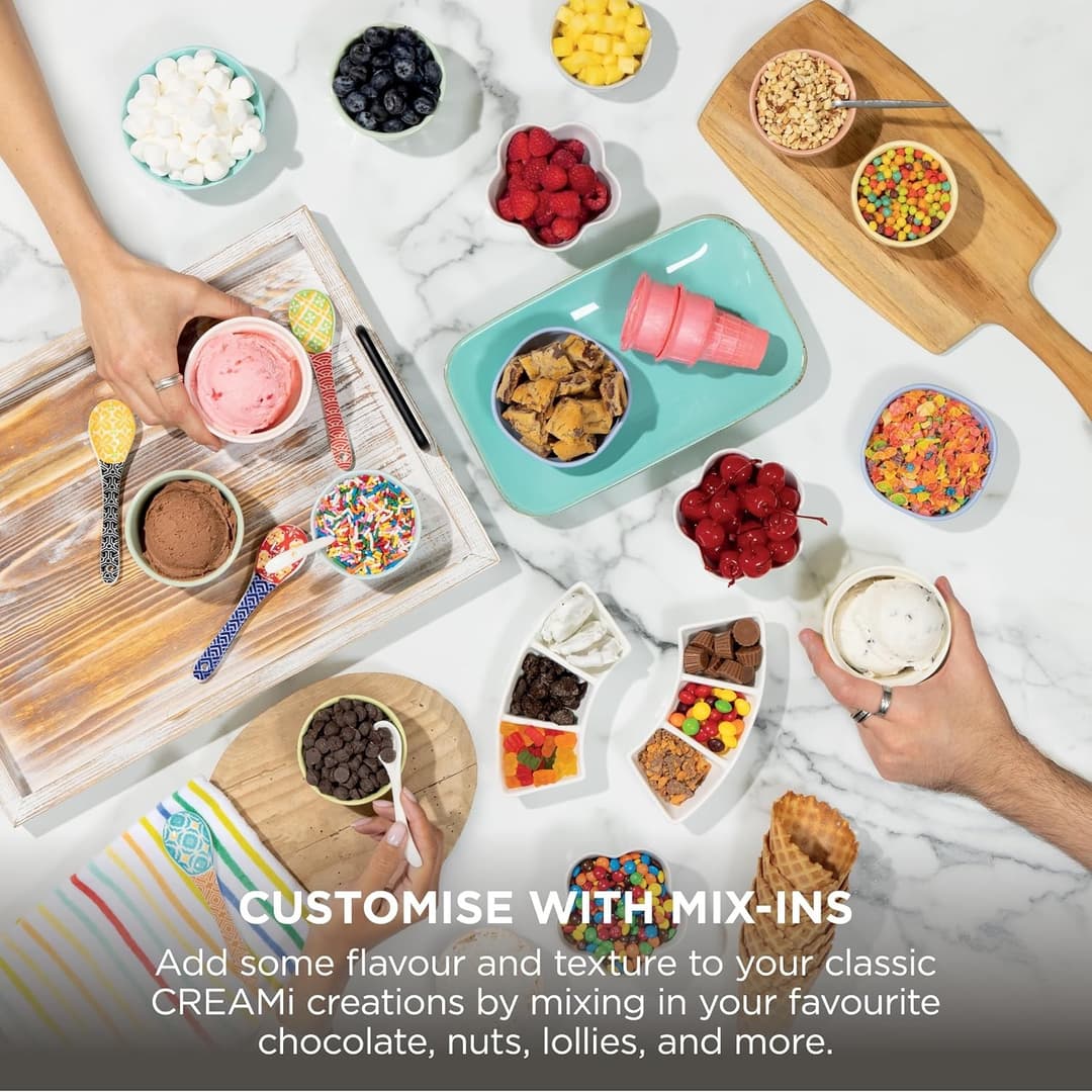 Ninja CREAMi Scoop & Swirl 13-in-1 Ice Cream and Soft Serve Maker - Mocha - Image 8